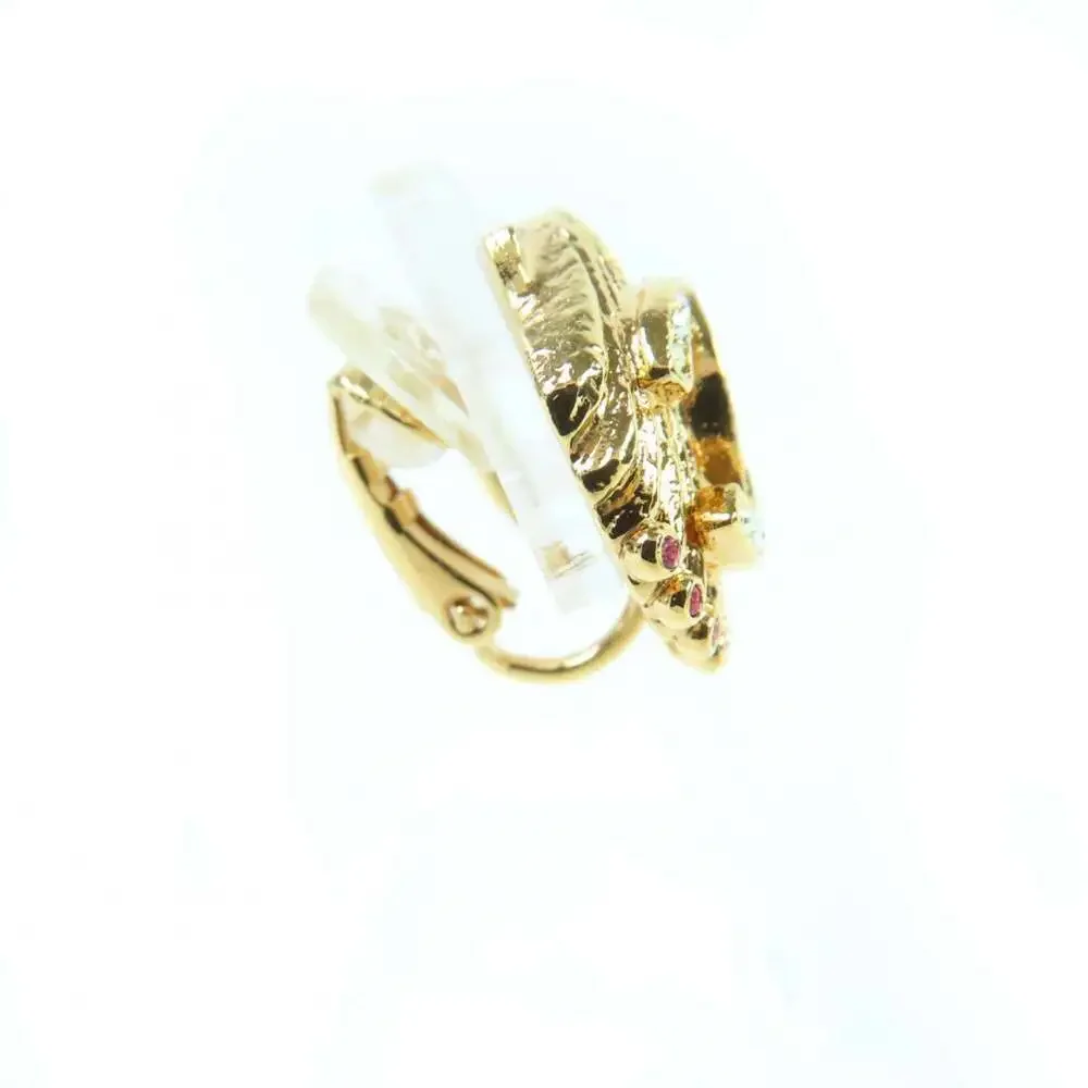 CHANEL Logo Earrings